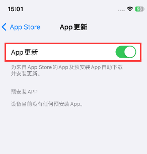 达日苹果15维修中心如何让iPhone15APP自动更新